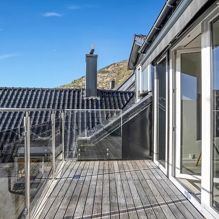 Penthouse Apartment Bergen Exterior photo